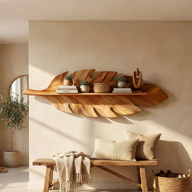 Minimalist Shelving Unit For Study Room Display