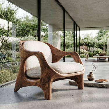 Modern Handcrafted Armchair For Living Room