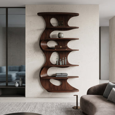 Modern Wall Mounted Bookshelf For Living Room