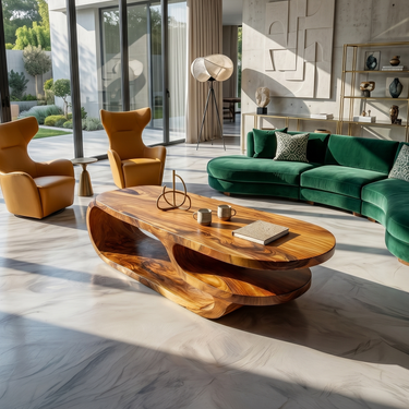 Luxury Oval Coffee Table For Lounge Room