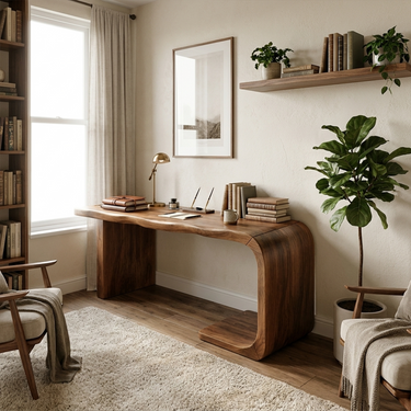 Scandinavian Work Desk For Bedroom