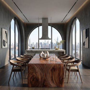 Luxury Carved Dining Table For Modern Dining Room