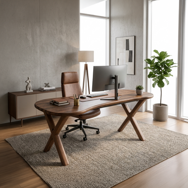 Mid Century Office Desk For Workspace