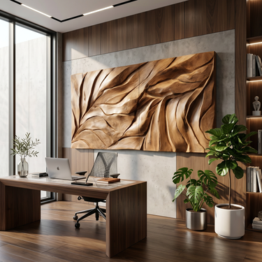 Contemporary Wall Art With Abstract Texture For Office