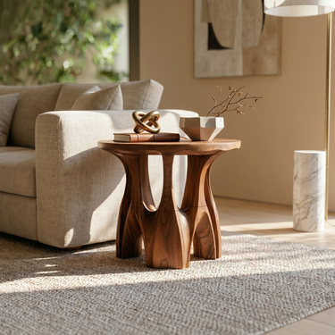 Mid Century Side Table For Modern Bedroom
