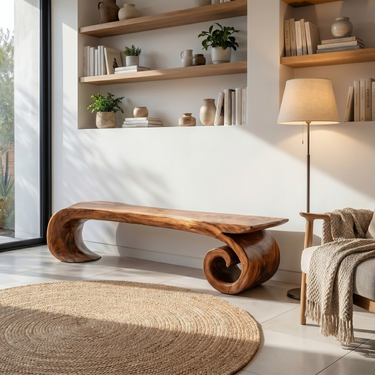 Contemporary Bench For Entryway Living Room