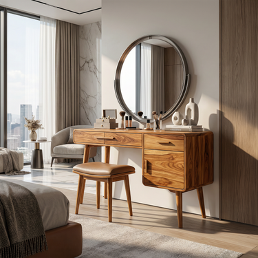 Contemporary Makeup Vanity Dressing Area Beauty Space Personal Area