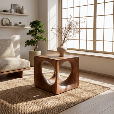Mid Century Accent Side Table For Lounge
