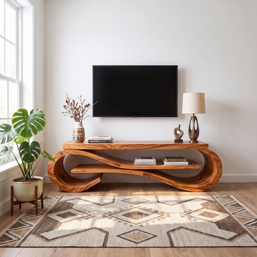 Scandinavian Designer TV Console For Living Room