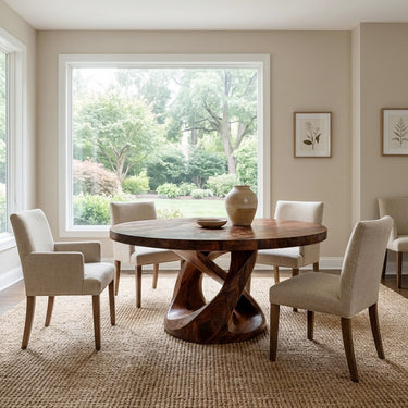 Modern Pedestal Dining Table For Dining Room Furniture