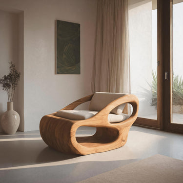 Artistic Organic Lounge Chair For Home Decor