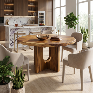 Contemporary Breakfast Table For Open Kitchen