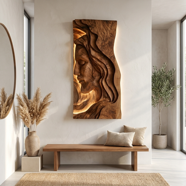 Modern Statement Wall Art For Entryway