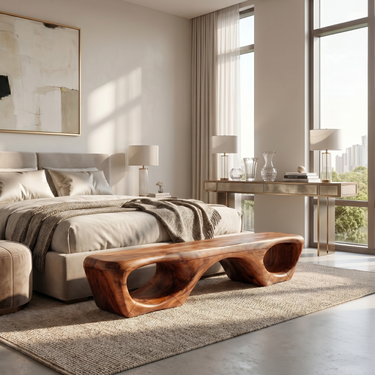 Modern Accent Bench For Bedroom