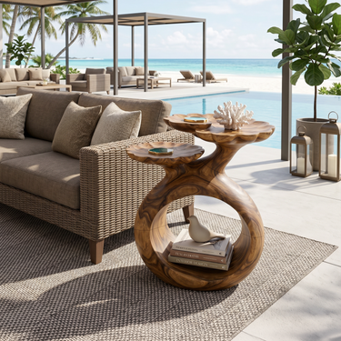 Coastal Twin Top Side Table Beach House