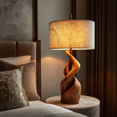 Modern Sculptural Lamp Living Room Loft Apartment Corner Space
