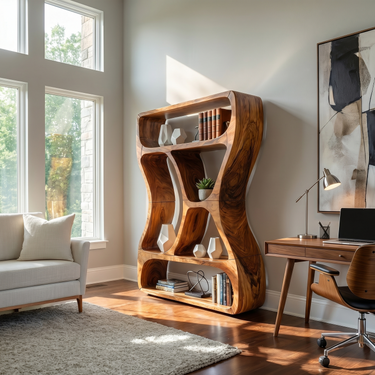 Contemporary Bookshelf For Study Room
