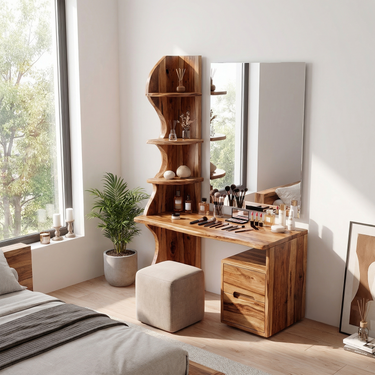 Luxury Vanity Table Dressing Area Personal Beauty Space Makeup Area