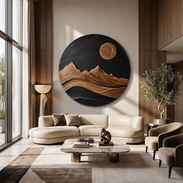 Minimalist Landscape Wall Art For Office