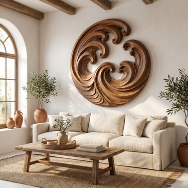 Minimalist Ocean Wall Art For Entryway