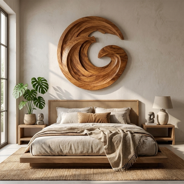 Minimalist Wave Wall Art For Office