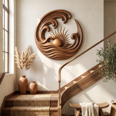 Coastal Wave Wall Art For Living Room