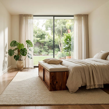 Modern Storage Bench With Minimalist Design For Home Interiors