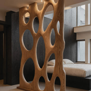 Contemporary Organic Room Divider Oval For Bedroom