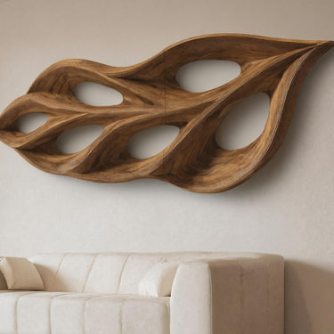 Modern Leaf Wall Art For Bedroom Or Living Room