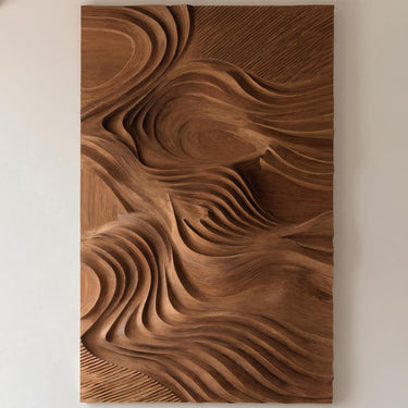 Organic Handcrafted Wall Art Panel For Home Interior