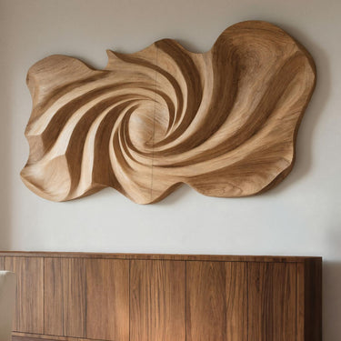 Abstract Swirl Flow Panel For Living Room Decoration