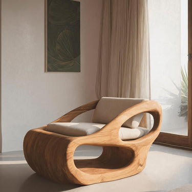 Artistic Organic Lounge Chair For Home Decor
