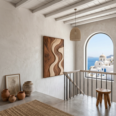 Organic Flow Panel Wall Art For Contemporary Home