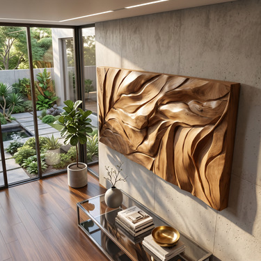 Contemporary Wall Art With Abstract Texture For Office