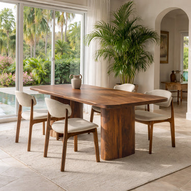 Organic Handcrafted Dining Table For Dining Room