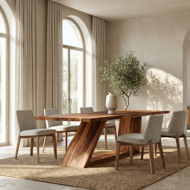 Organic Modern Dining Table For Dining Room