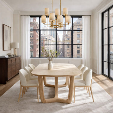 Scandinavian Minimal Dining Table For Dining Room