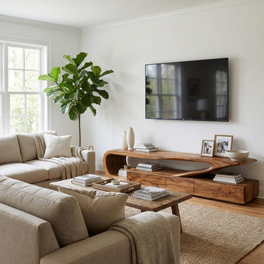 Minimalist TV Console For Living Room
