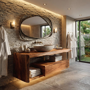 Modern Floating Bathroom Vanity For Spa