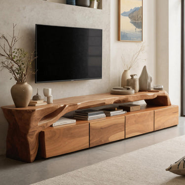 Modern TV Stand With Storage For Living Room
