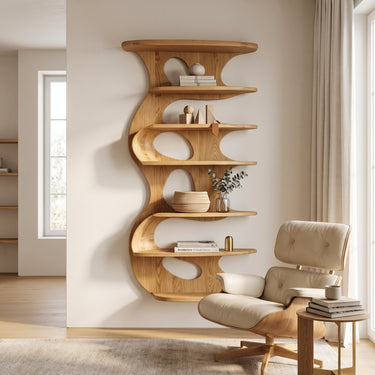 Modern Wall Mounted Bookshelf For Living Room