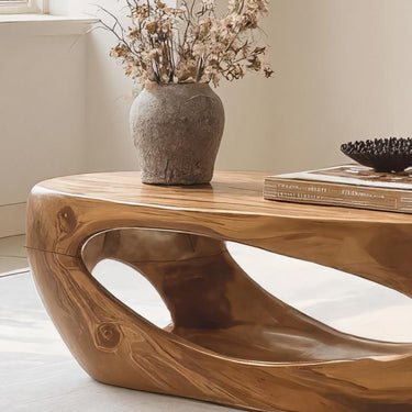 Unique Sculptural Coffee Table For Living Room