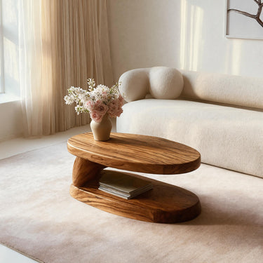 Contemporary Handcrafted Coffee Table For Living Room