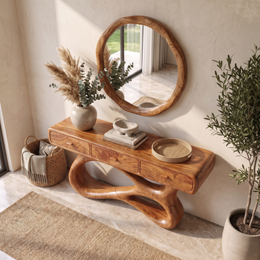 Designer Console Table For Contemporary Living Room