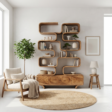 Contemporary Bookshelf For Home Office