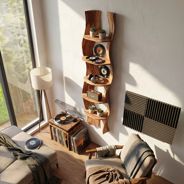 Minimalist Wall Shelf For Bathroom Space Saving