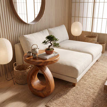 Artisan Statement Side Table For Modern Home