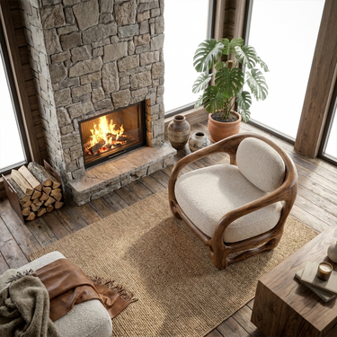 Modern Outdoor Lounge Chair For Terrace