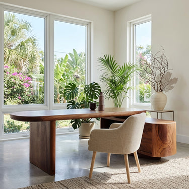 Modern L-Shaped Desk For Contemporary Home Office