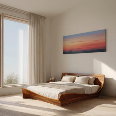 Handcrafted Bed Frame And Headboard For Modern Bedroom